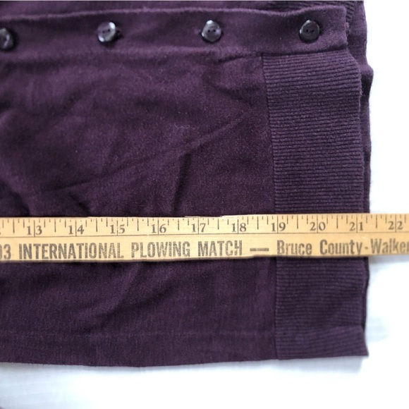 GAP Purple Button-Up Cardigan - Picture 9 of 11